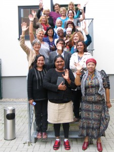 Gruppenfoto Welttreffen Koordinatorinnen 2014